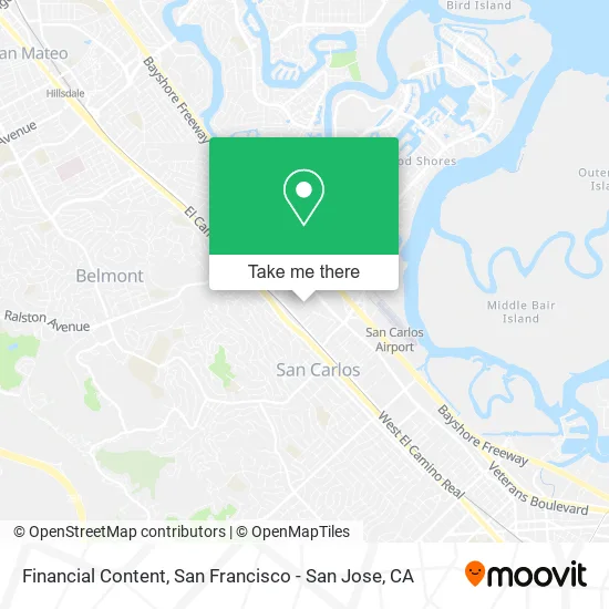 Financial Content map