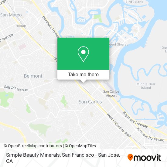 Simple Beauty Minerals map