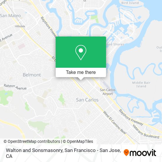 Mapa de Walton and Sonsmasonry