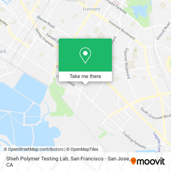 Shieh Polymer Testing Lab map