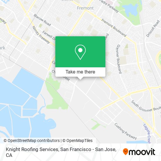 Knight Roofing Services map