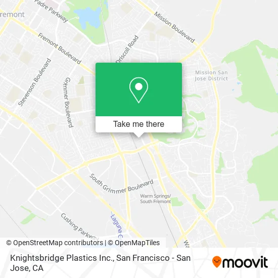 Mapa de Knightsbridge Plastics Inc.