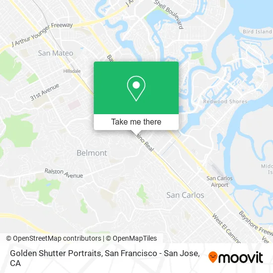 Mapa de Golden Shutter Portraits