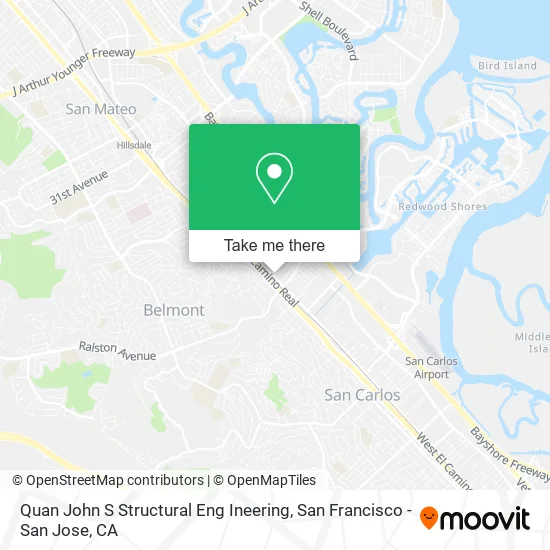 Quan John S Structural Eng Ineering map