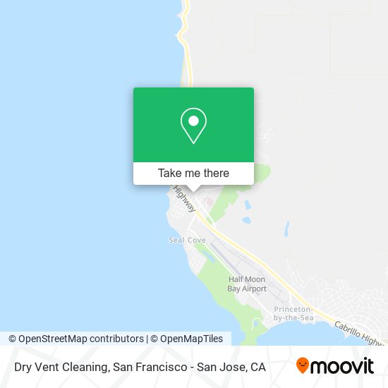 Dry Vent Cleaning map