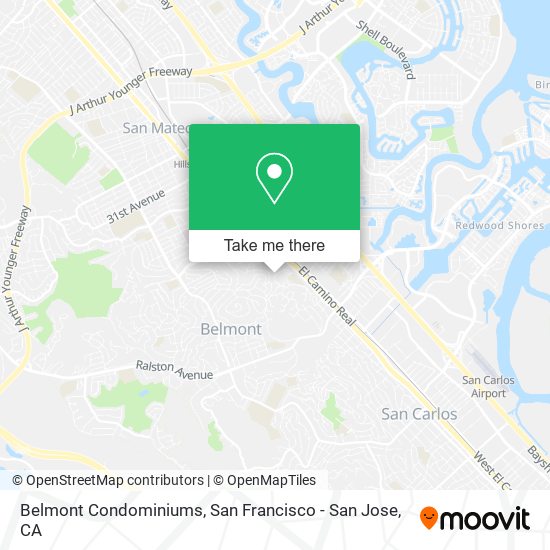 Mapa de Belmont Condominiums