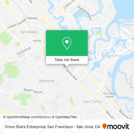 Mapa de Orion Stars Enterprise