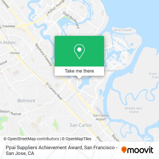 Ppai Suppliers Achievement Award map