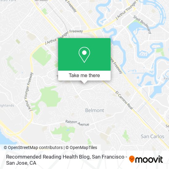 Recommended Reading Health Blog map