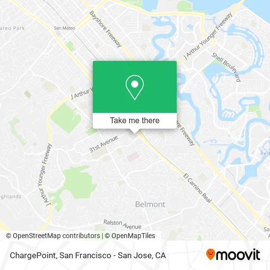 ChargePoint map