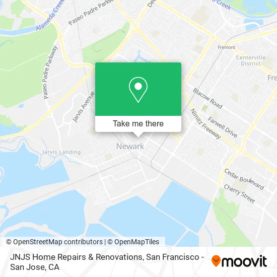 JNJS Home Repairs & Renovations map