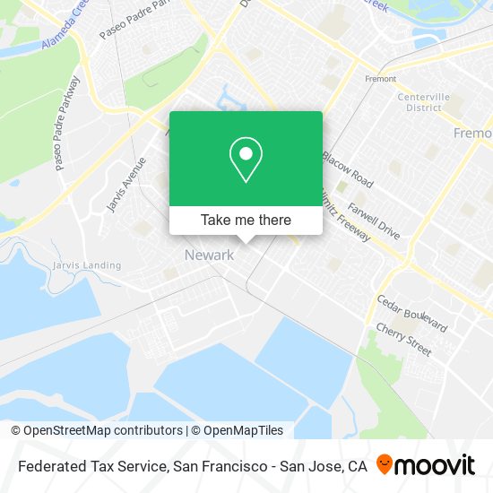 Mapa de Federated Tax Service