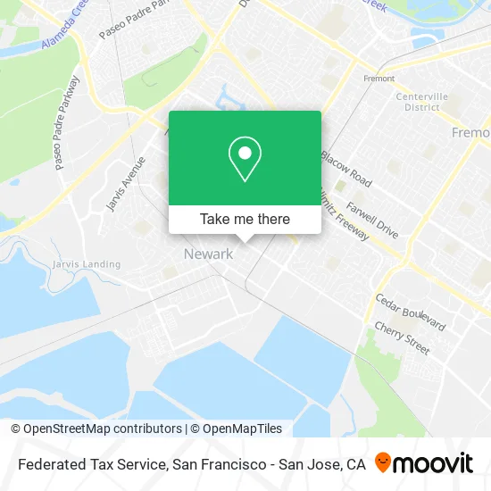 Federated Tax Service map