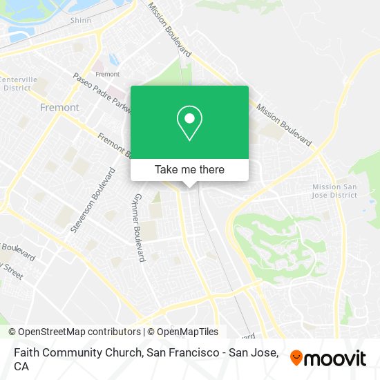 Mapa de Faith Community Church