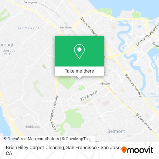 Brian Riley Carpet Cleaning map