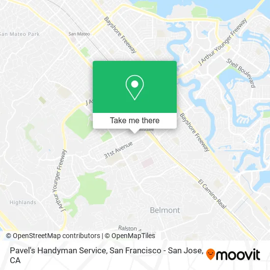 Mapa de Pavel's Handyman Service
