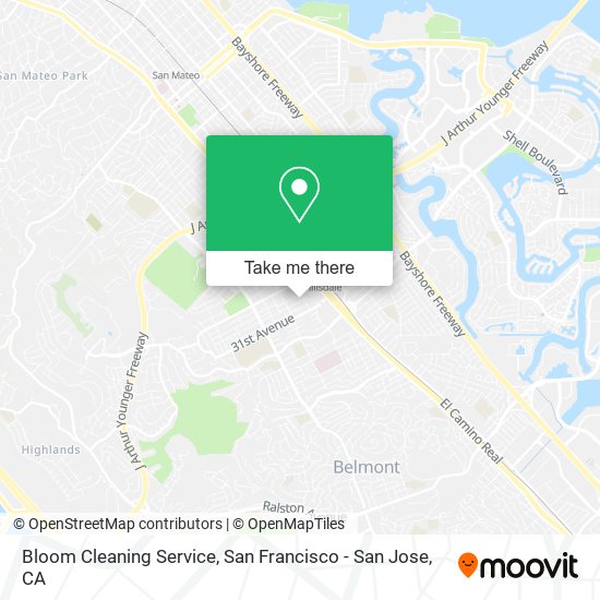 Mapa de Bloom Cleaning Service