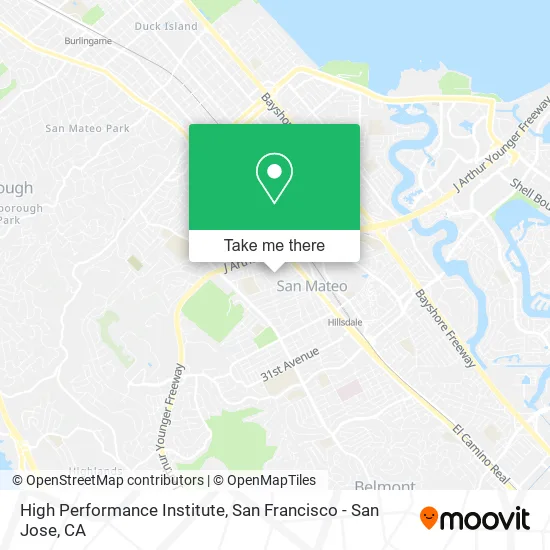 High Performance Institute map