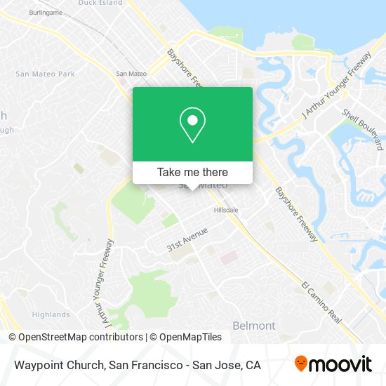 Waypoint Church map