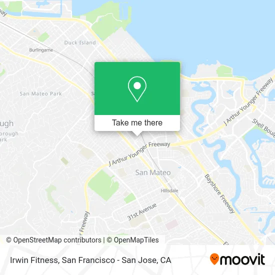 Irwin Fitness map