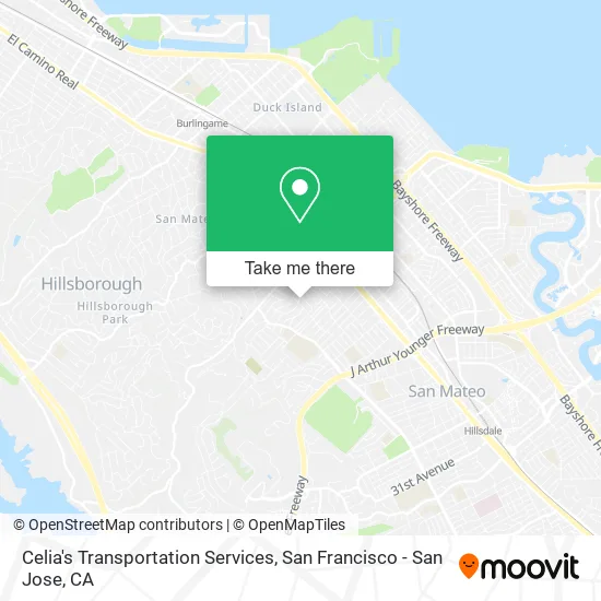 Celia's Transportation Services map