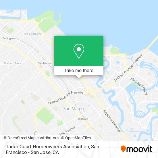 Mapa de Tudor Court Homeowners Association