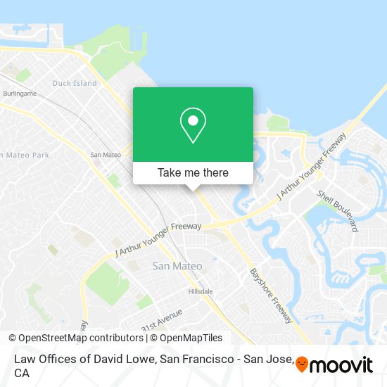 Law Offices of David Lowe map