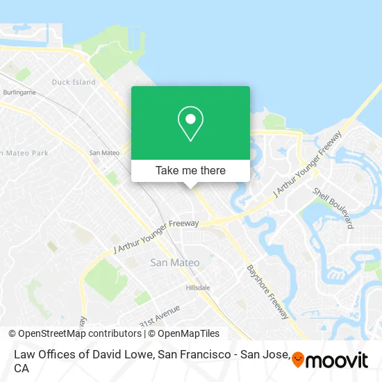 Mapa de Law Offices of David Lowe