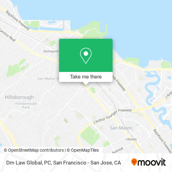 Dm Law Global, PC map