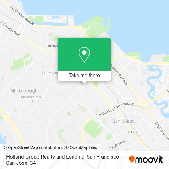 Holland Group Realty and Lending map