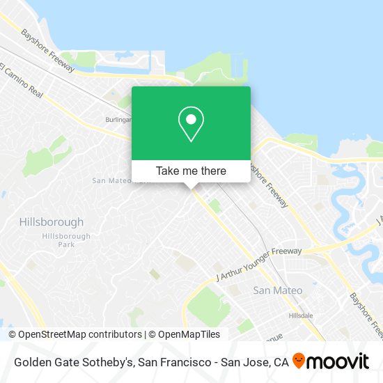 Golden Gate Sotheby's map