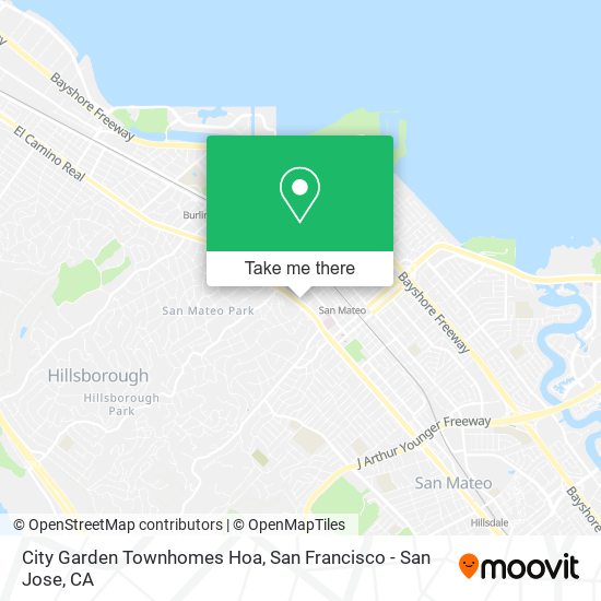 Mapa de City Garden Townhomes Hoa