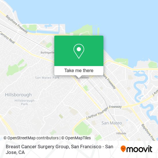 Breast Cancer Surgery Group map