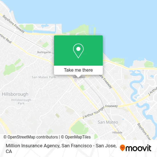 Million Insurance Agency map