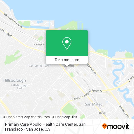 Primary Care Apollo Health Care Center map