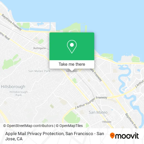 Mapa de Apple Mail Privacy Protection