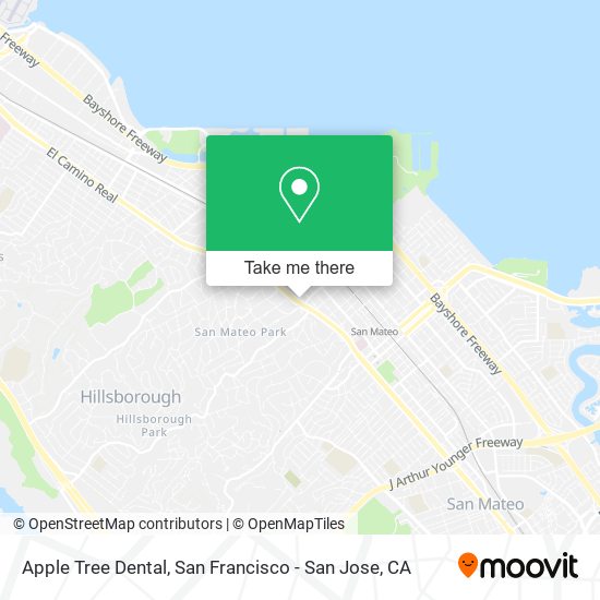 Mapa de Apple Tree Dental