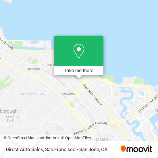 Direct Auto Sales map