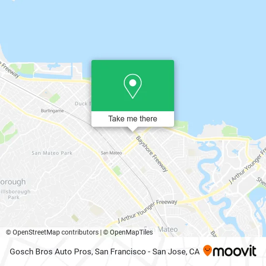 Gosch Bros Auto Pros map