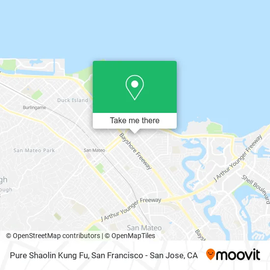 Pure Shaolin Kung Fu map