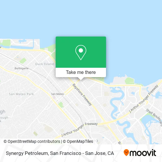 Synergy Petroleum map