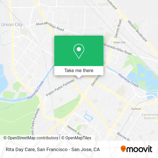 Rita Day Care map