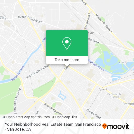 Your Neibhborhood Real Estate Team map