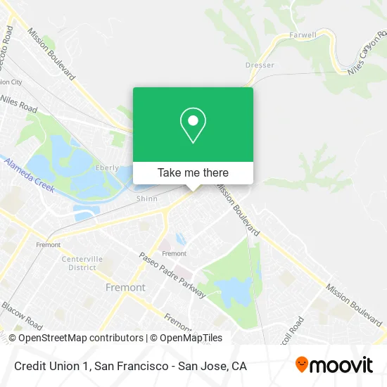 Credit Union 1 map