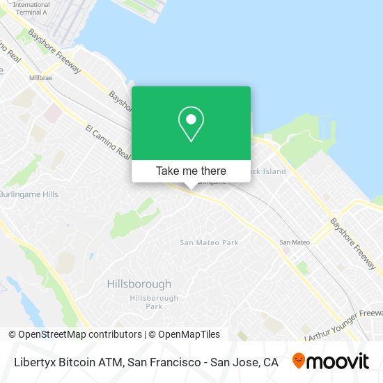 Libertyx Bitcoin ATM map