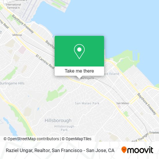 Mapa de Raziel Ungar, Realtor
