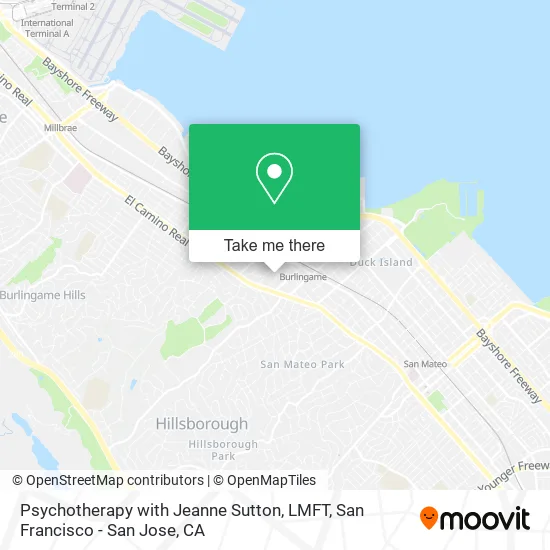Mapa de Psychotherapy with Jeanne Sutton, LMFT
