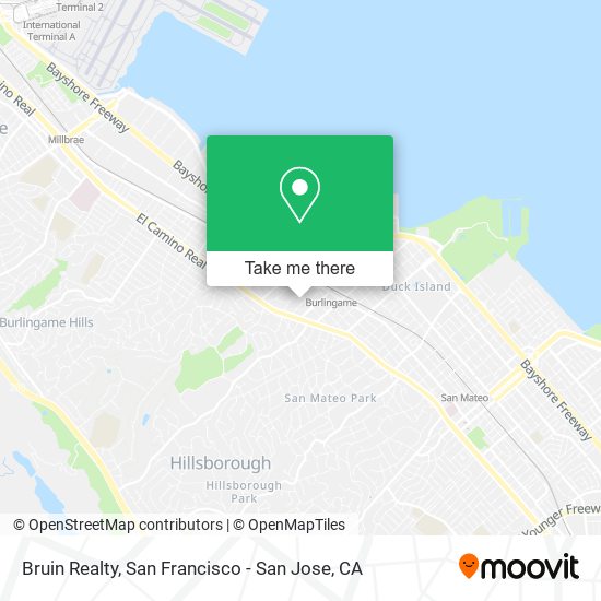 Bruin Realty map