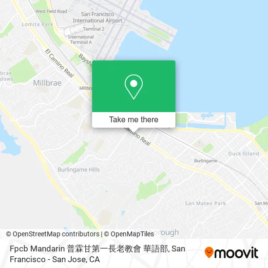 Mapa de Fpcb Mandarin 普霖甘第一長老教會 華語部