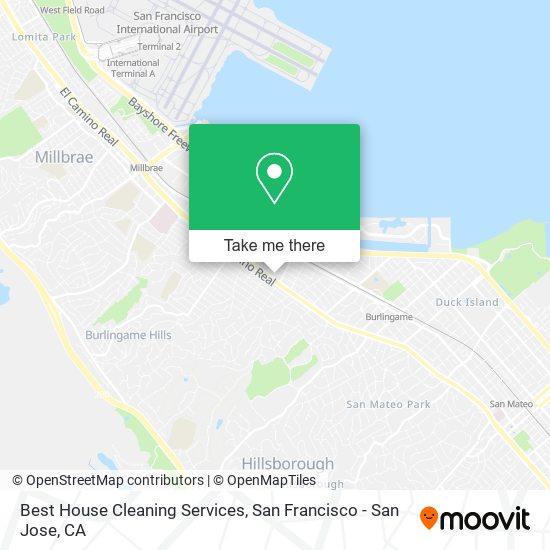 Best House Cleaning Services map